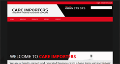 Desktop Screenshot of careimporters.co.nz